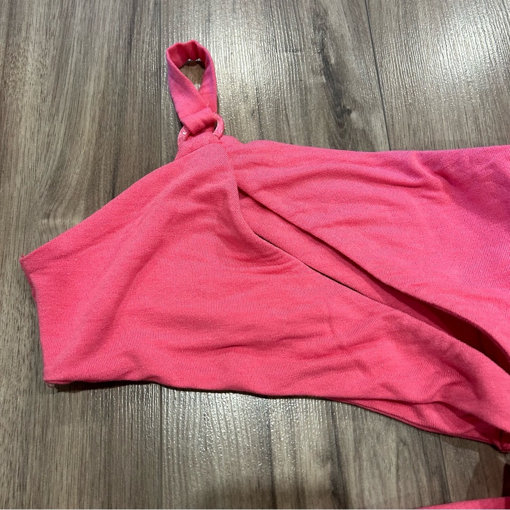 Tiger Mist Serene Cut-Out Mini Dress Barbie Pink - Picture 4 of 6